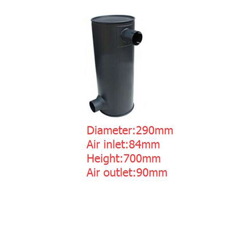 Kompatibel mit Hitachi Bagger IZX200 ZX200 Motor 6BG1 Muffler 4416602 IZX200LC,IZX210F,IZX210F,MA200-G,ZR900TS,ZX125W,ZX200,ZX200-3-HCMC,ZX200-3G,ZX200-E,ZX200-HE,ZX200-X,ZX200LC-HE,ZX210-AMS,ZX210-HCME,ZX210H,ZX210H-3G,ZX210K,ZX210K-3G,ZX210N-AMS,ZX210N-