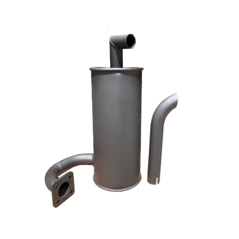 Kompatibel mit Hitachi Bagger ZX55UR ZX55UR-HHE Muffler Silencer 4445483 ZX55UR,ZX55UR-HHE