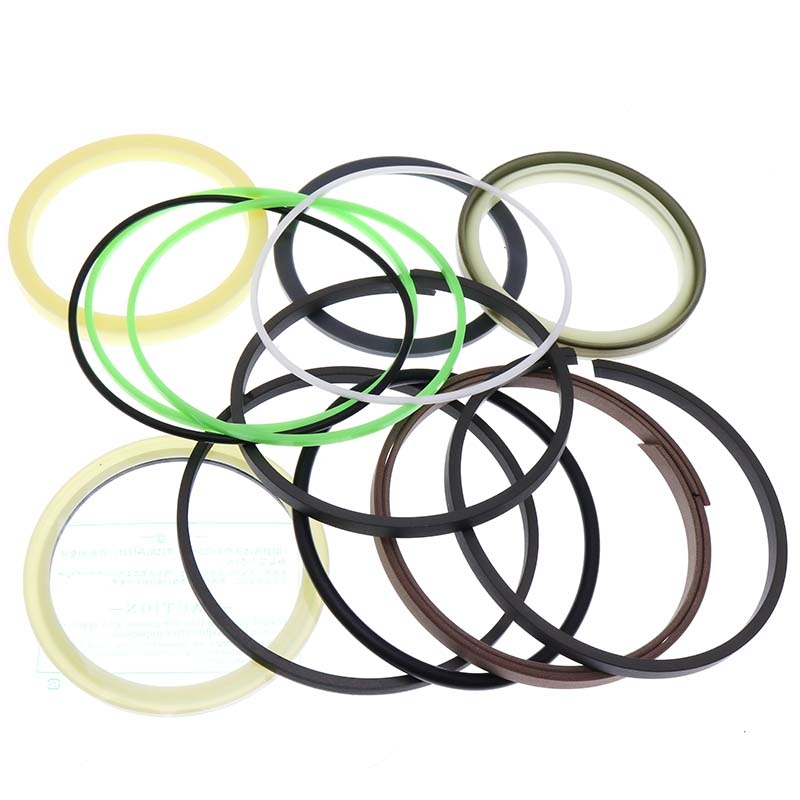 Kompatibel mit Hitachi Bagger ZX250H-3 ZX250K-3 ZX250W-3 Bucket Zylinder Seal Kit 112306 ZX250H-3,ZX250K-3,ZX250W-3