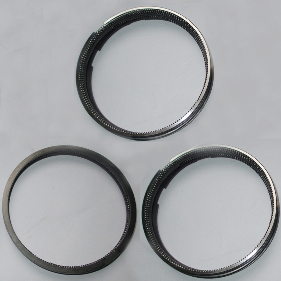 Kompatibel mit Hitaci Bagger EX50UR Isuzu Motor 3AB1 Kolbenring 5-12121010-0 3 Einheiten 1 Set 5121210100