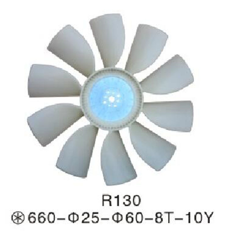 Kompatibel mit Hyundai Bagger R130 Fan Blade