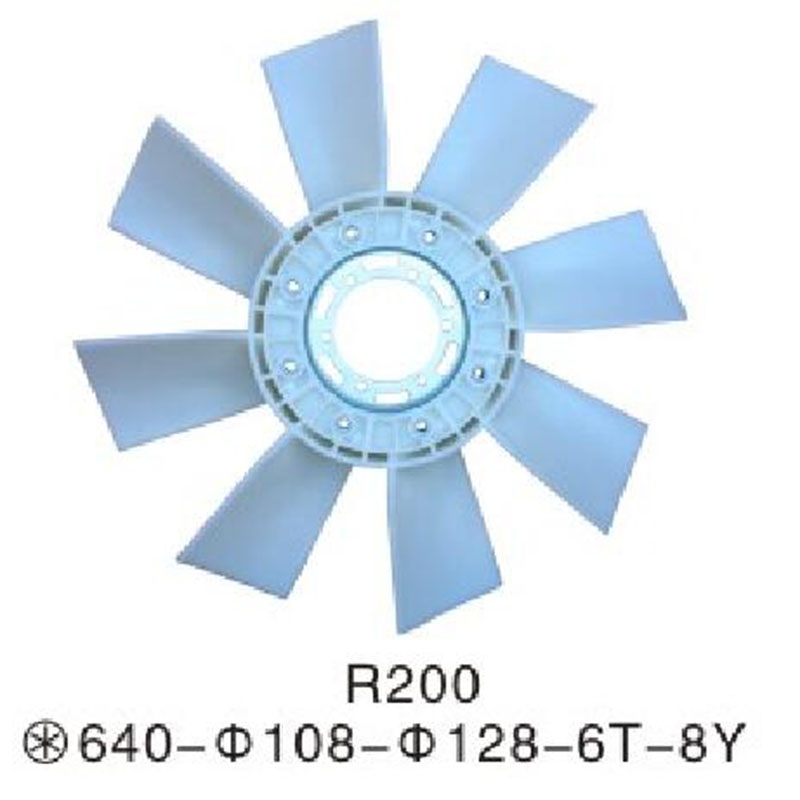 Kompatibel mit Hyundai Bagger R200 Fan Blade
