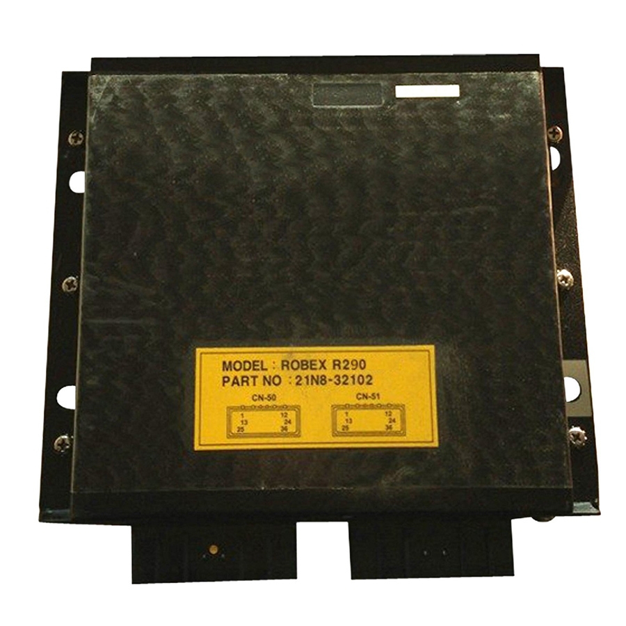 Kompatibel mit Hyundai Bagger R290-7 R290LC-7 Cab Controller Panel V-ECU 21N8-32102 21N832102 R290-7,R290LC-7
