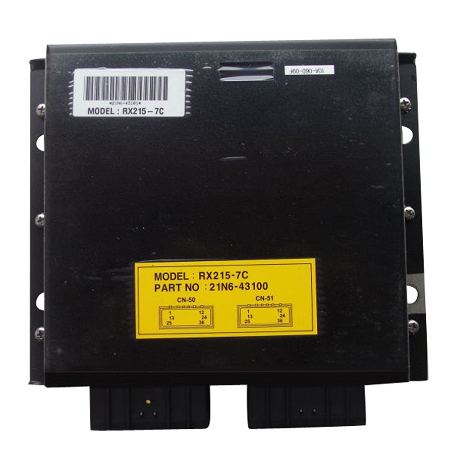Kompatibel mit Hyundai Bagger RX215-7C Cab Controller Panel V-ECU 21N6-43101 R215-7C