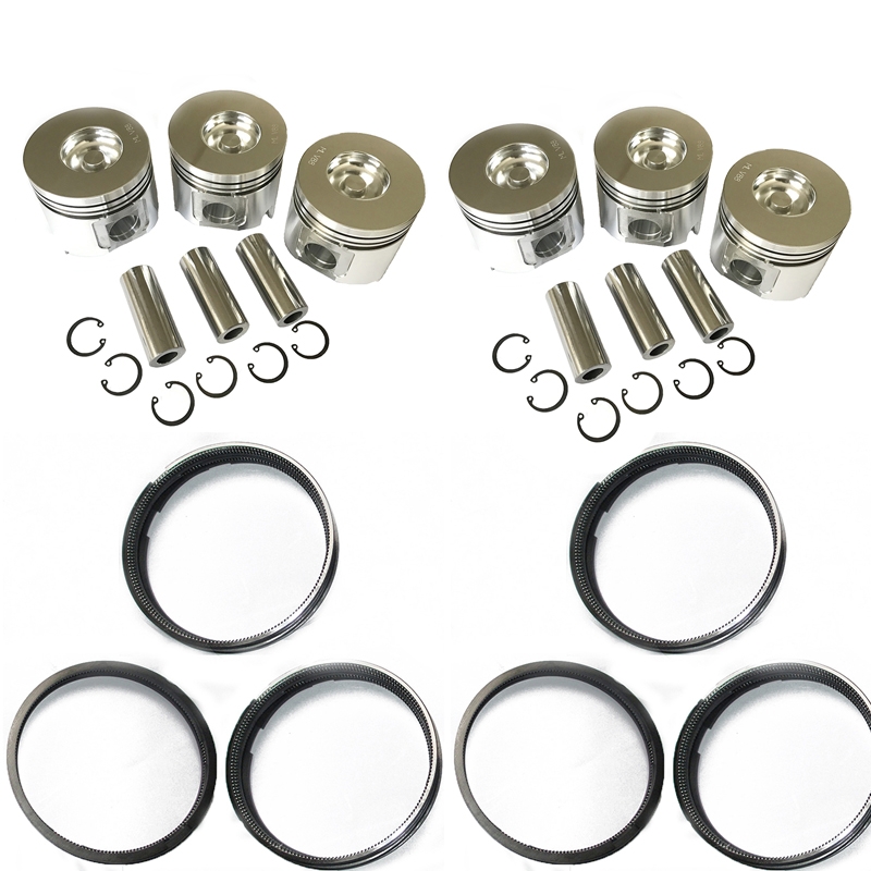 Kompatibel mit Isuzu 6RBIT Motor Kolben & Ring Kit