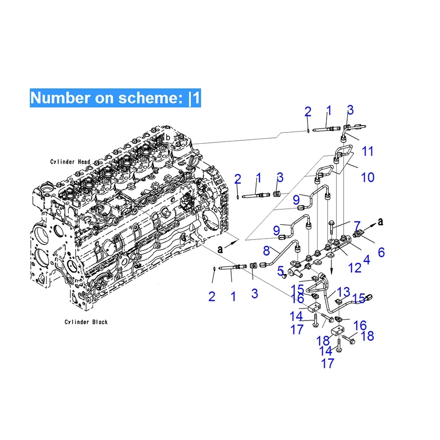 Kompatibel mit Komatsu BR380JG-1E0 D39EX-22 GD555-5 HB205-1 Injector Connector 6754-71-5510 6754-71-5520 6745-71-5541 6754715510 6754715520 6745715541 4D107E 6D107E BR380JG-1E0,D39EX-22,D39PX-22,GD555-5,GD655-5,GD675-5,HB205-1,HB215LC-1
