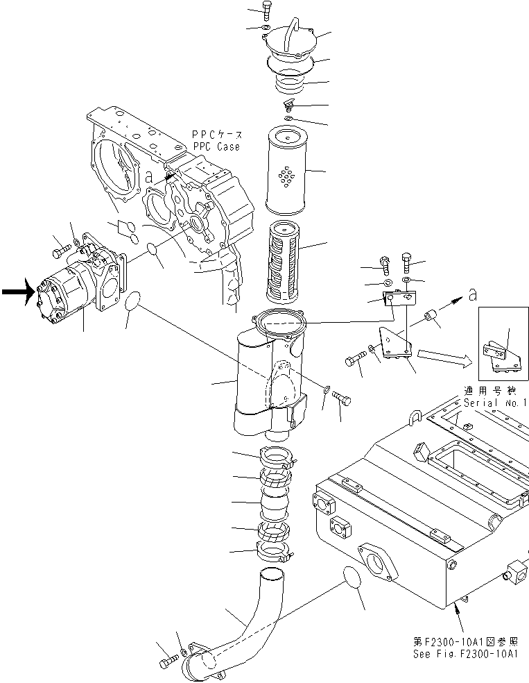 Kompatibel mit Komatsu Bulldozer D475A-3 Hydraulic Power Link Pumpe 704-71-44050 7047144050 D475A-3,D475A-3-HD,D475A-3-SC