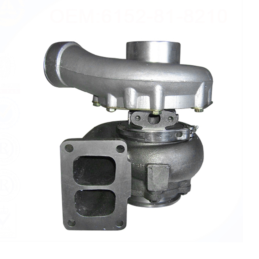 Kompatibel mit Komatsu Bagger PC400-3 PC400LC-3 Motor S6D125-1T Turbo TV7705 Turbolader 6152-81-8500 6152818500 PC400-3,PC400LC-3