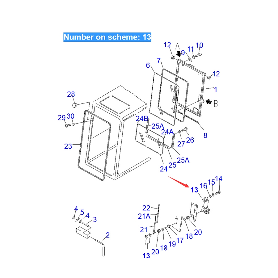 Kompatibel mit Komatsu Bagger PC100-3 PC120-3 PC150-3 PC200-3 PC200-3 PC300-3 PC400-3 PC60-5 PC650-3 PC80-3 Wiper Motor 205-06-71410 203-06-41720 203-06-41710 2030641710 2030641720 PC100-3,PC120-3,PC150-3,PC200-3,PC300-3,PC400-3,PC60-5,PC650-3,PC80-3