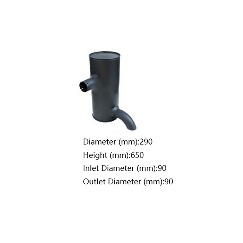 Kompatibel mit Komatsu Bagger PC228UU-1 PC228USLC-1 Motor 6D102 Muffler 6735-11-5530 6735-11-5540 6735-11-5541 6735-11-5531 PC228UUU-1,PC228USLC-1,PC228UU-1-MO,PC228US-1T