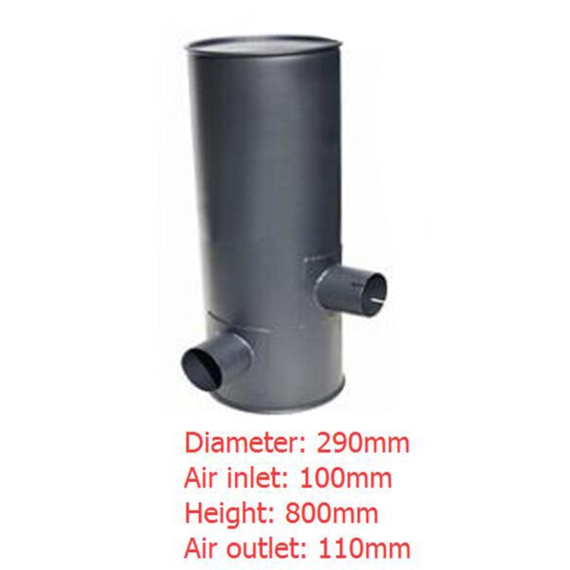 Kompatibel mit Komatsu Bagger PC300-7 PC350-7 PC360-7 Motor SAA6D114E-2A Muffler Silencer 6743-11-5720 PC300-7,PC300LC-7,PC350-7,PC350LC-7,PC340NLC-7K,PC340LC-7K,PC380LC-7K,PC350-7-AA,PC350LC-7-BA,PC360-7