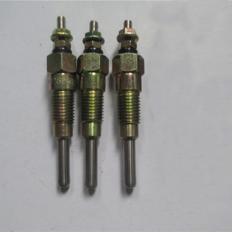 Kompatibel mit Komatsu Bagger PC30MR-2 Yanmar Motor 3TNV84 Komatsu Motor 3D84 Glow Plug 3 Units 1 Set PC30MR-2,PC30MR-2-A,PC30MR-2-B,PC30MR-2-C,PC30MR-2-D