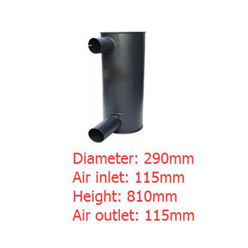 Kompatibel mit Komatsu Bagger PC400 PC400-5 PC410-5 Motor S6D125 Muffler Silencer 6151-13-5720 PC400,PC400LC,PC410-5,PC400LC-5,C410LC-5,PC400-5,PC400-5C,PC400-5D,PC400HD-5K