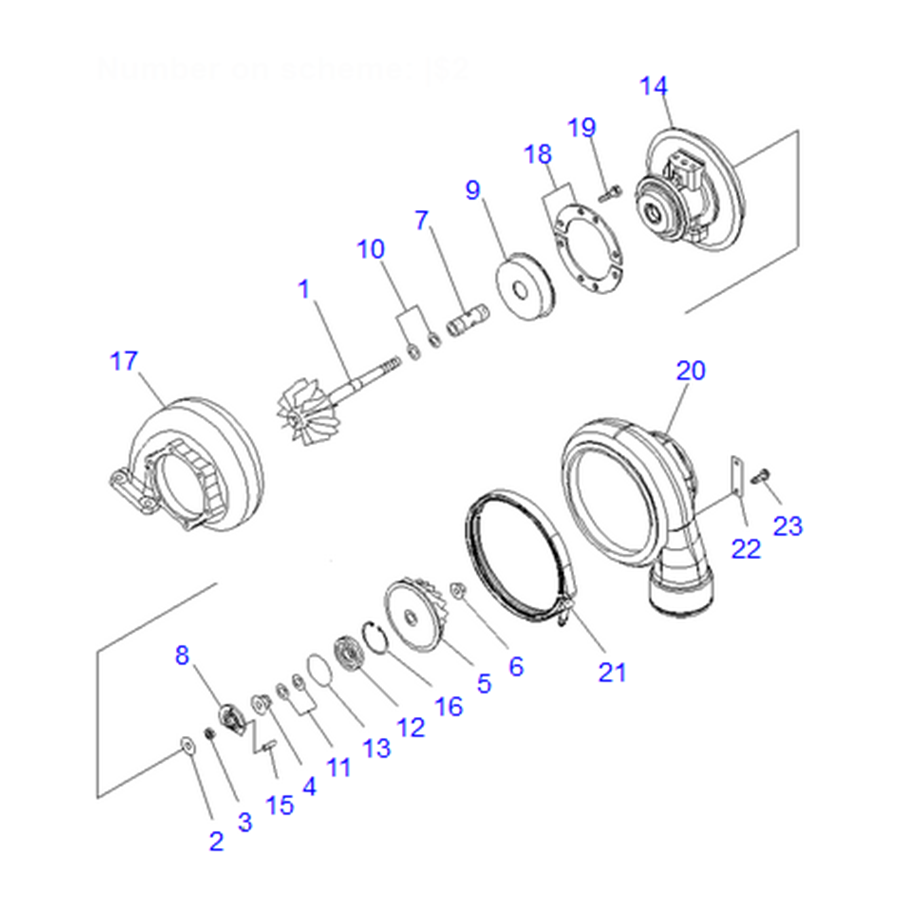 Kompatibel mit Komatsu Bagger PC600-8R PC600LC-8R PC700LC-8R Motor SAA6D140E Turbo KTR110L Turbolader 6505-68-5020 6505685020 PC600LC-8R1,PC700LC-8R,PC600-8R1,PC600LC-8R,PC600LC-8R