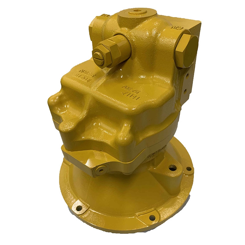 Kompatibel mit Komatsu PC228US-8 PC228USLC-8 Bagger Swing Motor Assembly 706-7G-01180 mit Holzbox 7067G01180 PC228US-8, PC228USLC-8