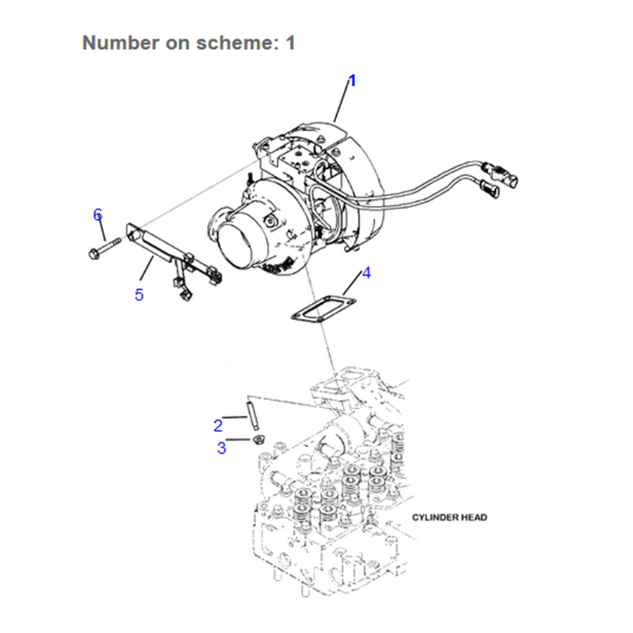 Kompatibel mit Komatsu PC360LC-10 PC360NLC-10 PC390LL-10 Motor SAA6D114E Turbo HX40W Turbolader 6746-81-8110 6746818110 PC360LC-10,PC360NLC-10,PC390LL-10,PC390LC-10