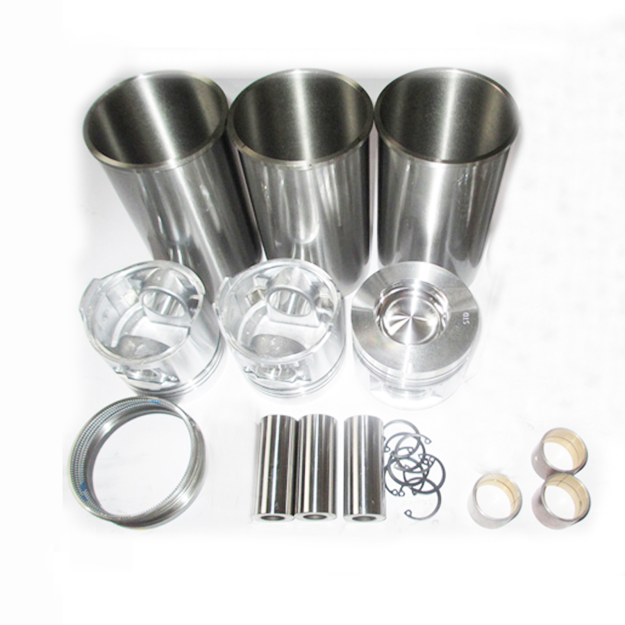 Kompatibel mit Komatsu Road Cutter GC50-1 Yanmar Motor 3TNE84 3TNE84T Komatsu Motor 3D84E Zylinder Liner Kit Motor vier passend