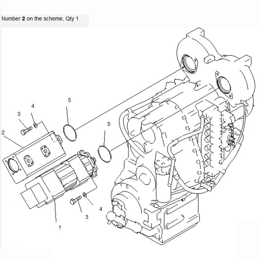 Kompatibel mit Komatsu Radlader WA480-5 WA480-5L Hydraulikpumpe 705-51-30590 7055130590 WA480-5,WA480-5L