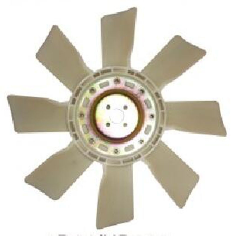 Kompatibel mit Mitsubishi 6D14 6D14T Motor Kobelco SK220-3 SK230 KATO HD800 Bagger Kühlventilator Klinge ME039960 SK200-5, SK200-8, SK210-8, SK220-3, SK230, SK250-8, HD800