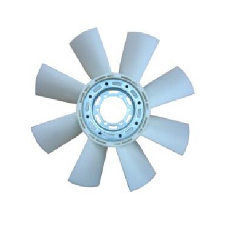 Kompatibel mit Mitsubishi 6D16 Motor Kobelco SK250-6 SK330-6 Baggerkühlung Fan Blade SK250-6, SK330-6
