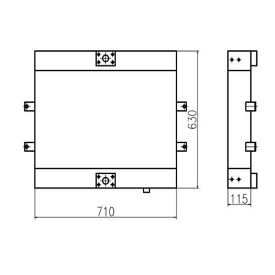 Kompatibel mit SDLG LG6250E LG6300E Hydraulische ?lkühler LG6250E,LG6300E