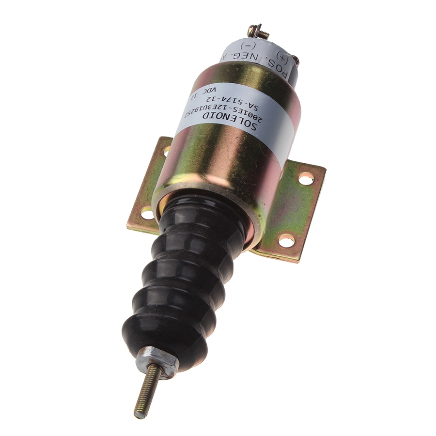 Kompatibel mit Woodward 12V 3 Terminals Fuel Shutdown Solenoid 2001ES-12E3U1B2S2 SA-5174-12