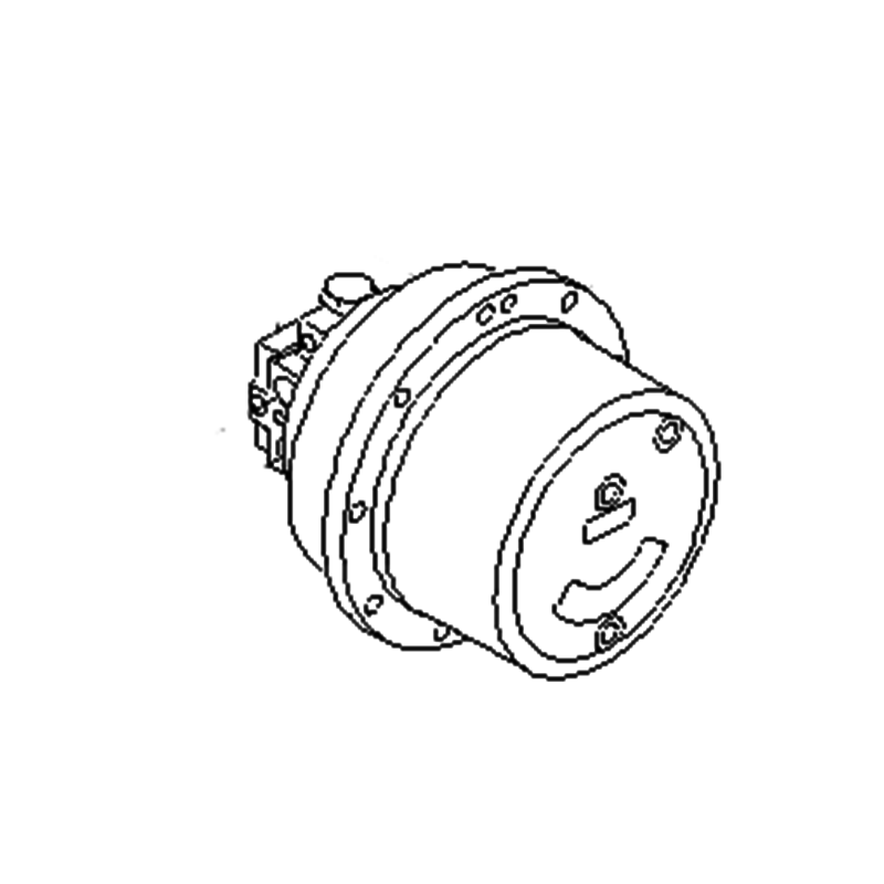 Optimiert für Reduction Gearbox 20T-60-82120 - Für KOMATSU PC45R-8 Travel Motor Assembly 20T6082120
