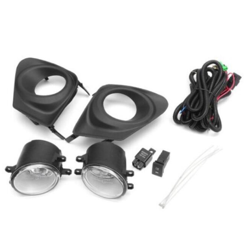 Ma?geschneidert für 11-13 Toyota Corolla - Front Bumper Nebel Lichtlampe mit Leuchtmittelschalter Kit