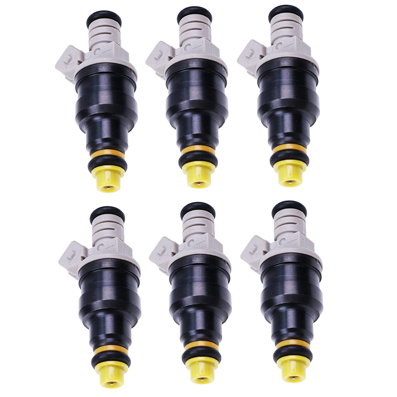 Hergestellt für 1989-1997 Ford Thunderbird 3.8L V6 4.6L TRE-1600-B-1 - 6Pcs Kraftstoffinjektoren 0280150846 0280150842 0280150563 602 500 000