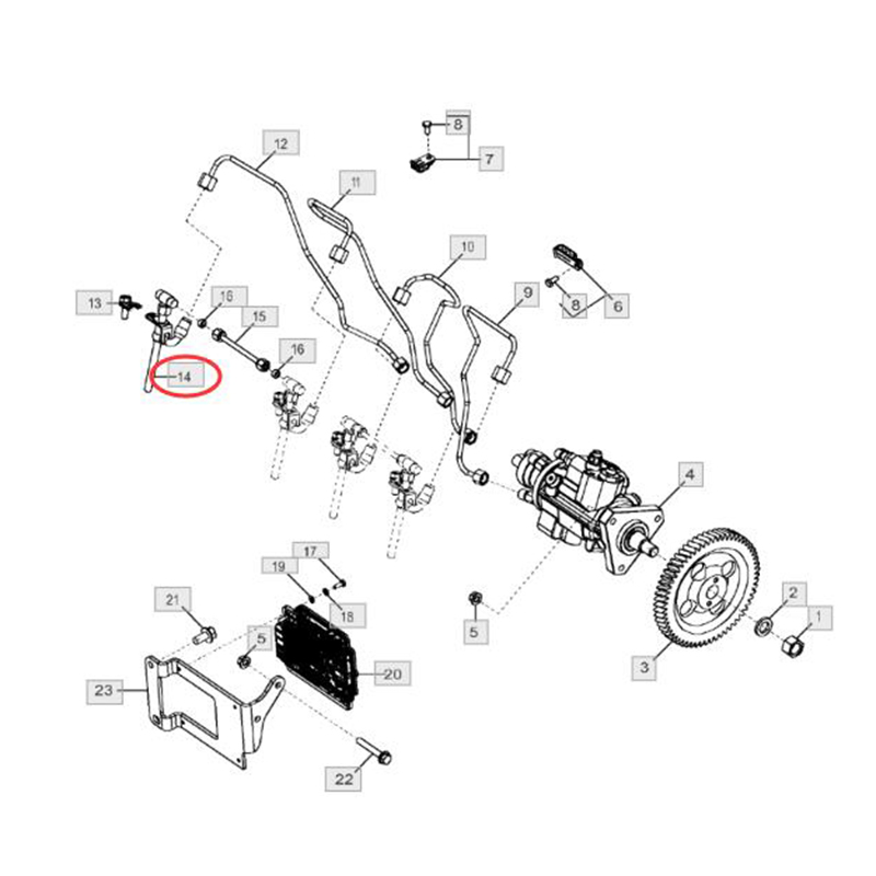 Optimiert für John Deere Motor 4045 Traktor 6020 6120 6220 6320 6715 7220 7405 7520 7710 7810 - Kraftstoffinjektor RE507766 RE531436 FSJ10-0017 AR50781 AR39811 AR46846 SE501163 20494 38416 AR85618 38515 SE501103 FSJ100017 310G, 310J, 310SJ, 310SJ, 310SJ,