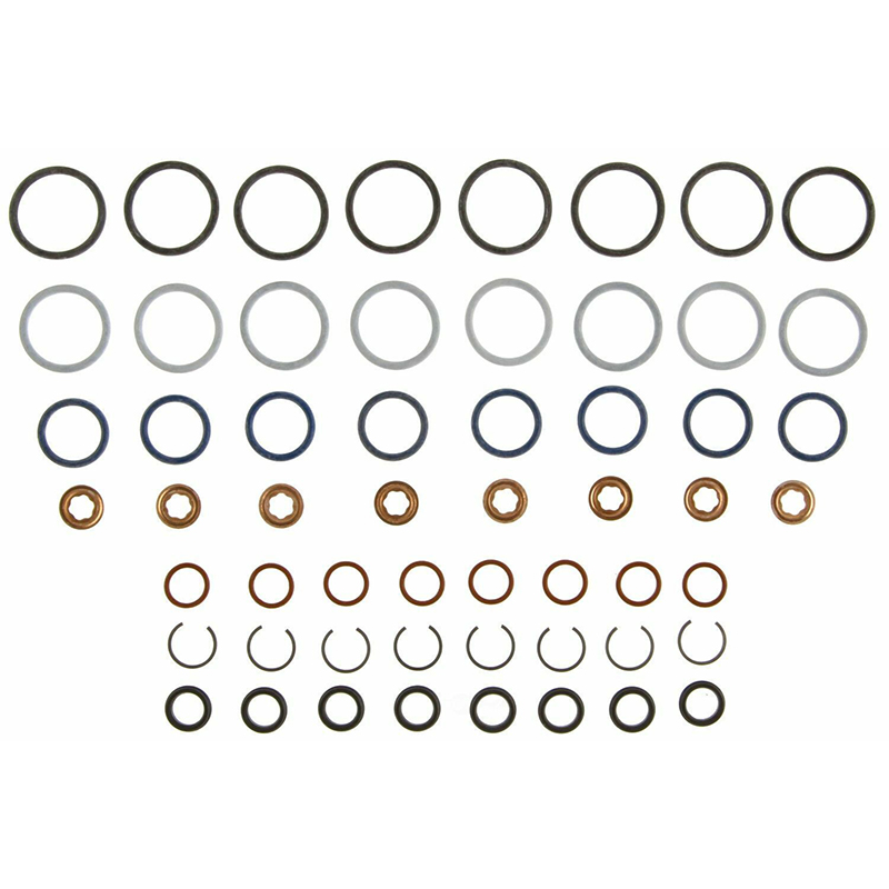 Perfekt für Ford Super Duty E-350 E-450 F-250 F-350 F-450 6.0L - Fuel Injector Seal Kit 3C3Z-9229-AA 3C3Z9229AA ES73181 B01GAHPK6K GS3371 E-350 ,F-450 ,F-250 ,F-350 ,F-450