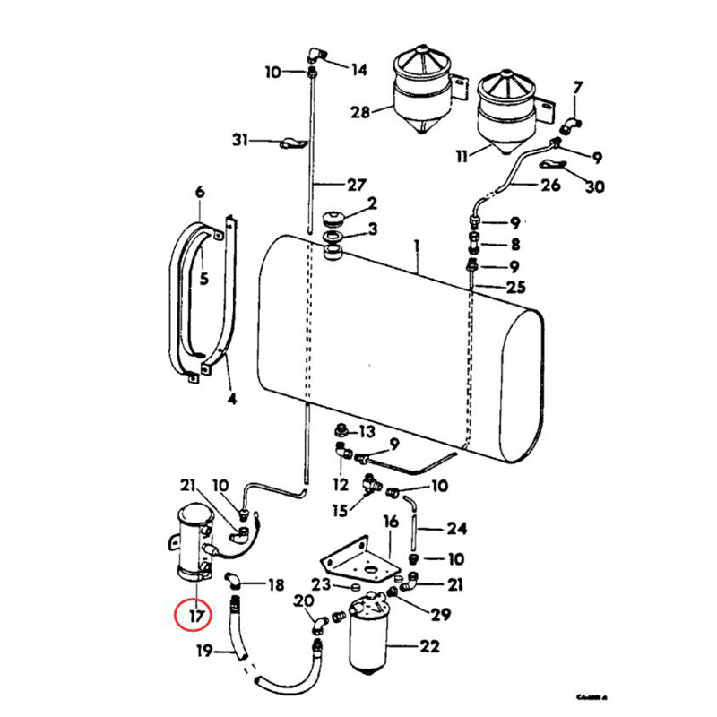 Optimiert für John Deere 644B 646 743A 743 646 1032 1055 1065 1072 925 932 952 955 965 975 985 - Kraftstoffpumpe AR6558 AR67543 AZ27951 644B, 646, 743A, 743, 646, 1032, 1055, 1065, 1072, 925, 932, 955, 965, 965, 975, 975, 985