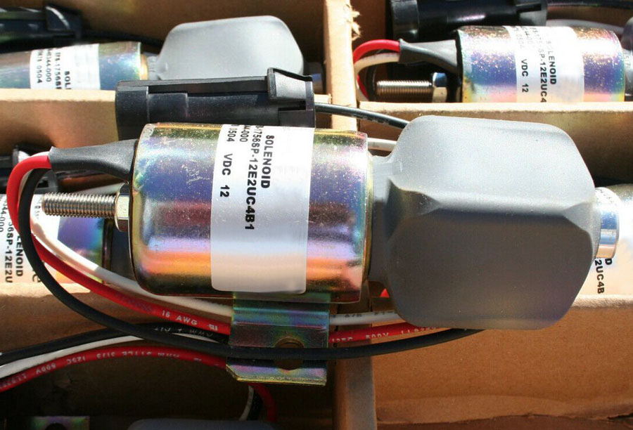 Kompatibel mit Freightliner Synchro Stop Solenoid 1756SP-12E2UC4B1 06-45344-000 12V SA-4999