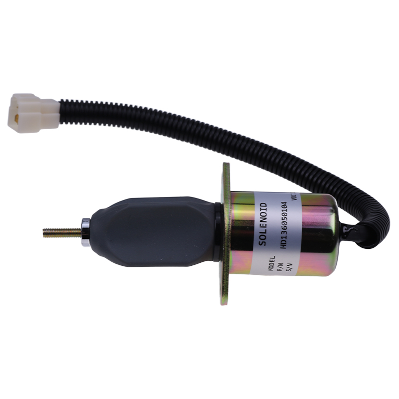 Kompatibel mit Yanmar Motor 4TNE106 4TNE106T Gehl Skid Loader SL7600 SL7800 - Kraftstoffabschaltung Solenoid 425-36117 SL7600, SL7800, 652