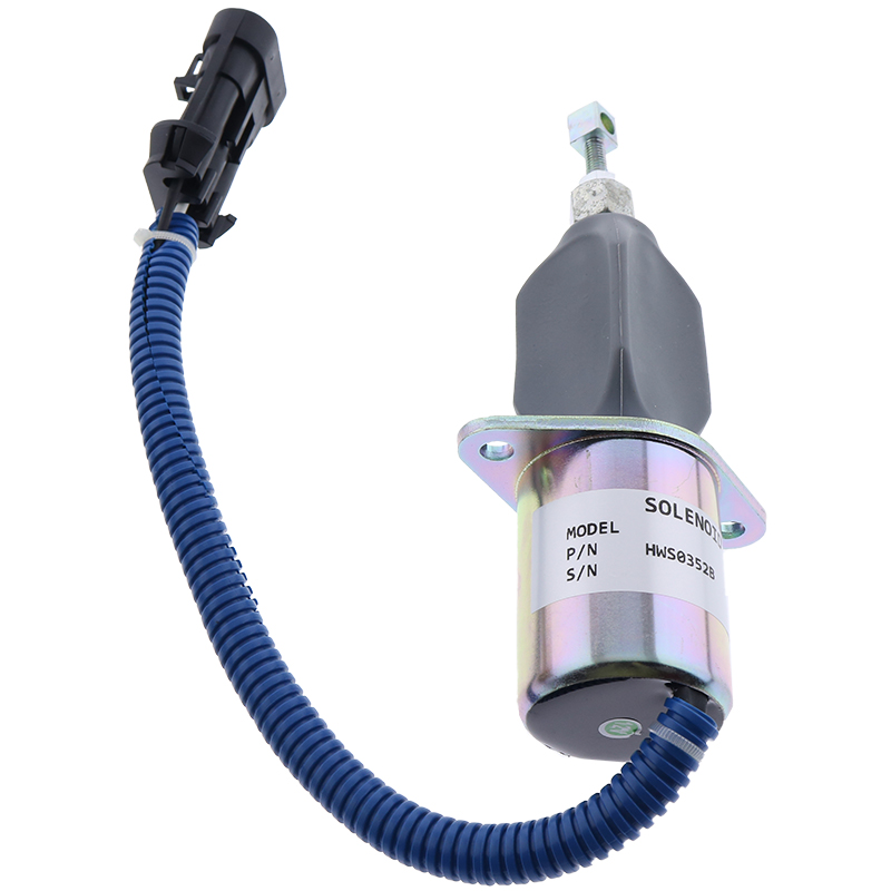 Optimiert für 94-98 5,9L Dodge Diesel Cummins mit Halterung Kits 3931570 5016244AA - Kraftstoffabschaltung Solenoid 3800723 SA-4981-12 1050250
