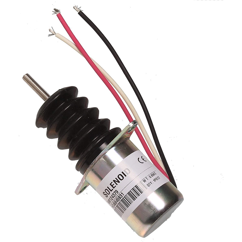 Funktioniert gut mit John Deere Traktor 415 425 445 455 Frontm?her F915 F925 F935 - Kraftstoffabschaltung Solenoid AM124379 AM124382 415, 425, 445, F915, F925, F935