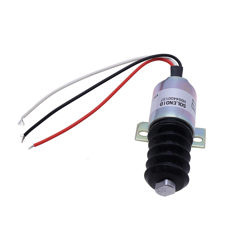 Funktioniert gut mit Hyundai Bagger R200-5E R200-5 - Kraftstoffabschaltung Solenoid 1756ES-12E3ULB1S5 SA-4735-12 SA4735-12 R200-5E,R200-5