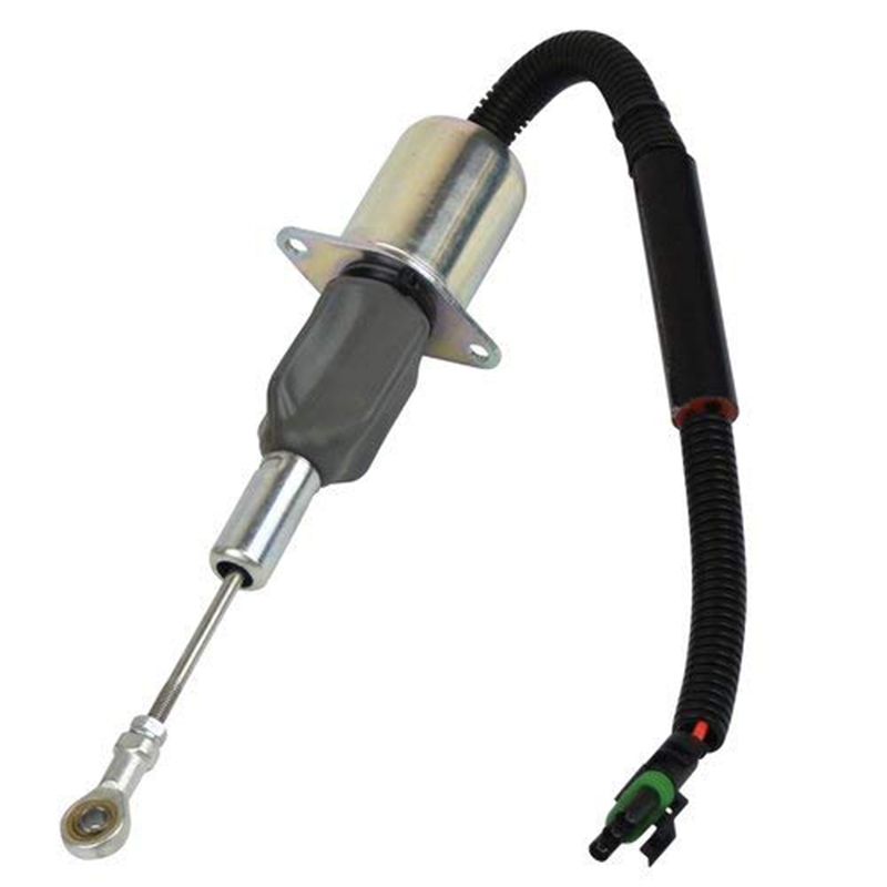 kompatibel mit John Deere PowerTech Engine 762B 6076 - Fuel Shutoff Solenoid 1755ES RE504223 762B, 6076AFM, 6076, 6076AFM30