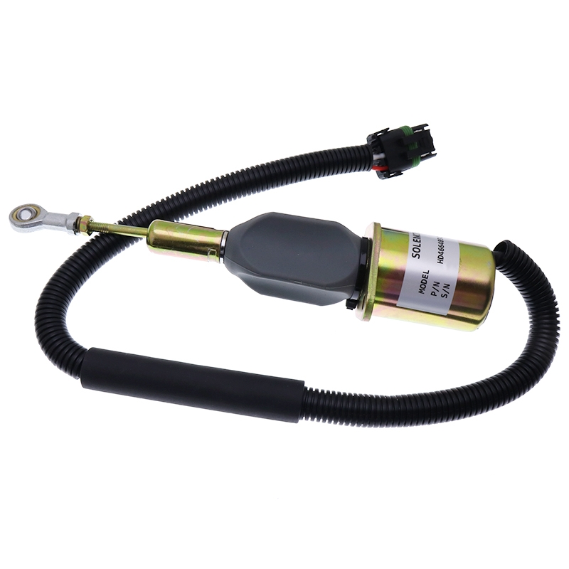 Für John entworfen Deere PowerTech Engine 762B 6076 - Fuel Shutoff Solenoid 1755ES RE504223 762B, 6076AFM, 6076, 6076AFM30
