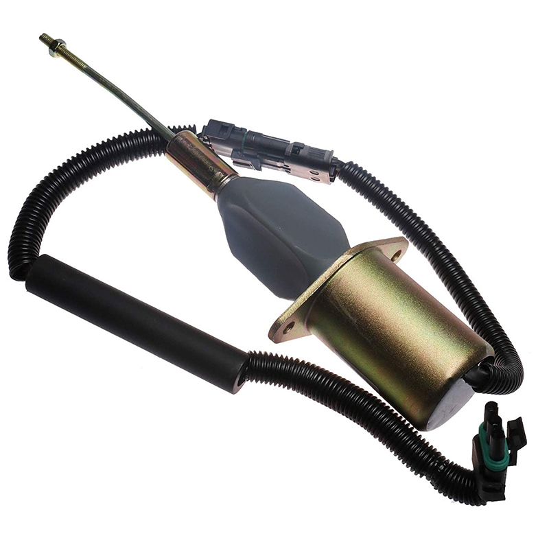 Perfekter Ersatz für John Deere 770C 770CH 772CH 330LC 330LCR - Fuel Shutoff Solenoid RE54747 770C, 770CH, 772CH, 330LC, 330LCR