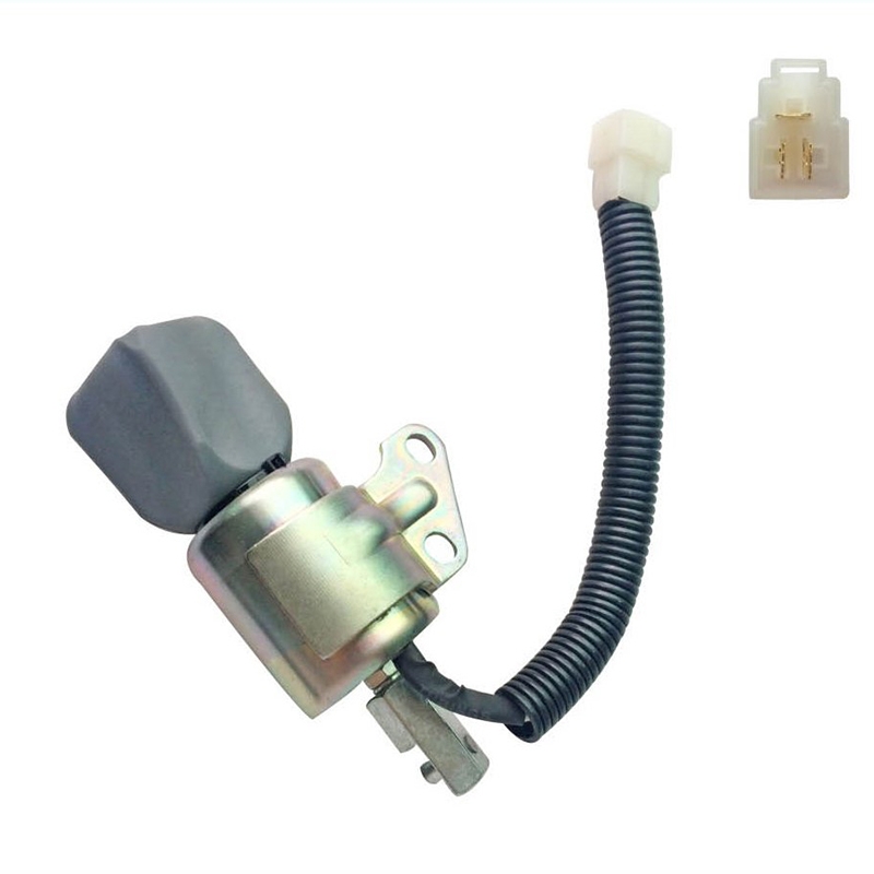 Konzipiert für Kubota D722 D902 Z482 Motor - Fuel Shutoff Solenoid SA-5176-12 1756ES-12SUC5B1S5 12V SA-5176-24 1756ES-24SUC5B1S5