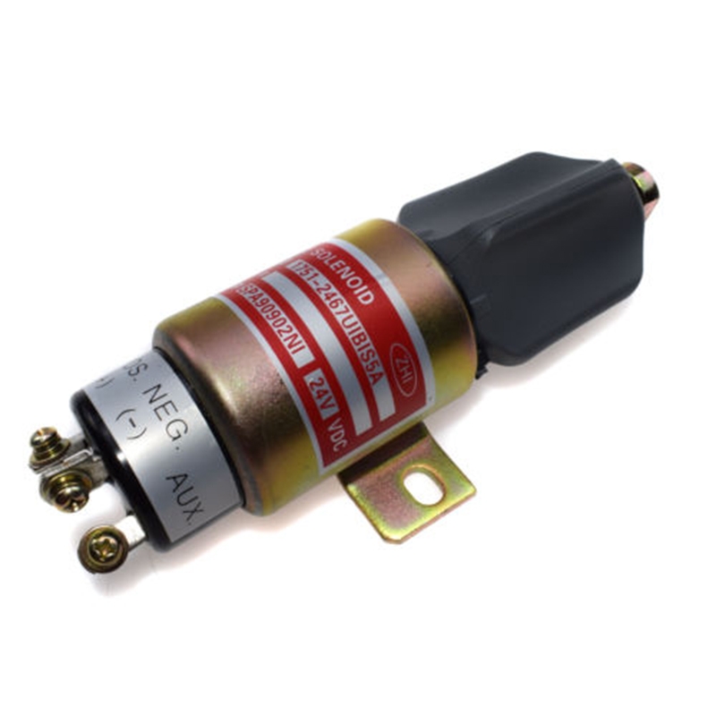 Geeignet für Cummins 24V - Kraftstoffabschaltung Stopp Solenoid 1751-24E7U1B1S5A SA-3766-T 175124E7U1B1S5A SA3766T