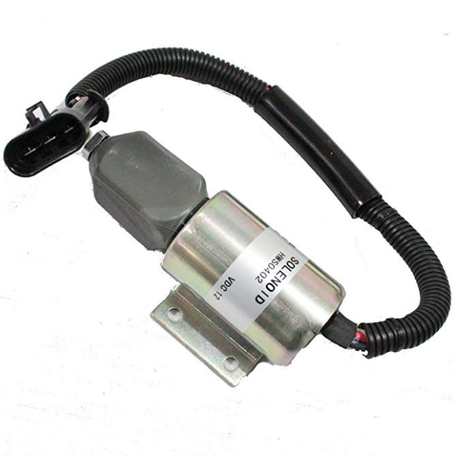 Engineered for Ingersoll-Rand DD-130 Compactor B5.9-C - Fuel Solenoid 59009134 SA-4532-12 2003ES DD-130, B5.9-C