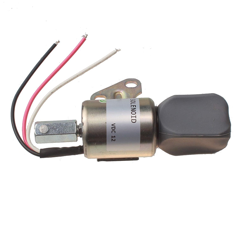 Entwickelt für Hayter Mower MT313 mit Kubota D905 - Kraftstoff Stopp Solenoid 17520-6013 1752060013 12V