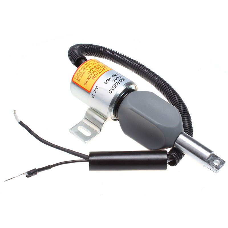 Hergestellt für Hitachi MV1-40 - Kraftstoffabschaltung Solenoid 12V 94450-7231 8944507231 Fir