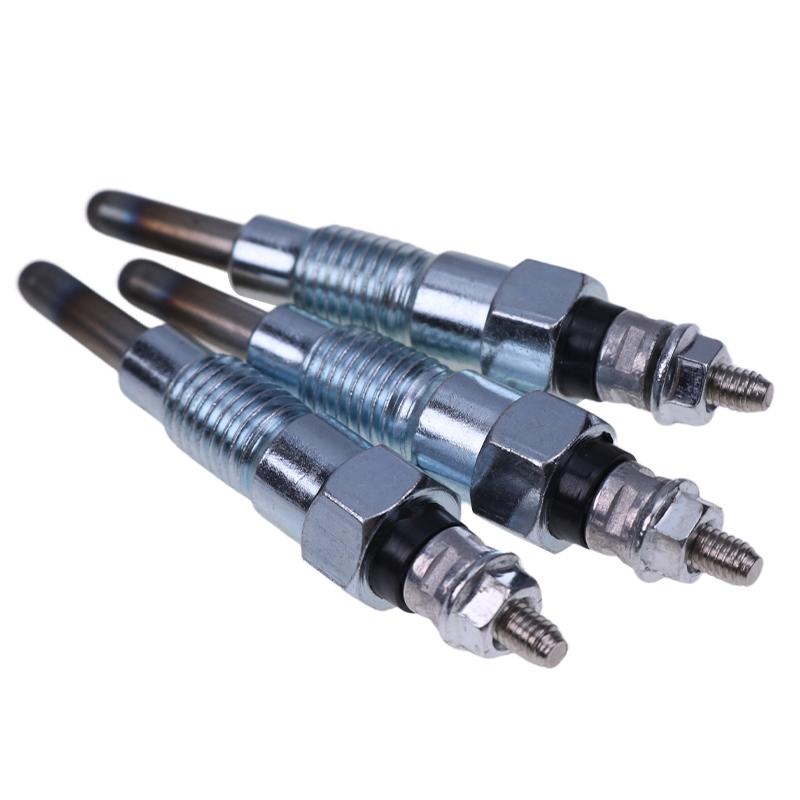 Entwickelt für Yanmar Motor 3TN75 3TNA75 3TNT5U 3T70B-NAC Traktor F18 F18X F20 FX18 FX20 - 3 PCS Glow Plug 129155-77801 12979577800 12915577801 3TNA75-RAC 3TNA72-UAC 3T70B-NBC 3T72H-NAC 3TN75-UA.UB 3TN80-U 3TN82-U 4TN78-UM.UP.UK 3TNA70UK 3TNA70UN 3TN66C 3