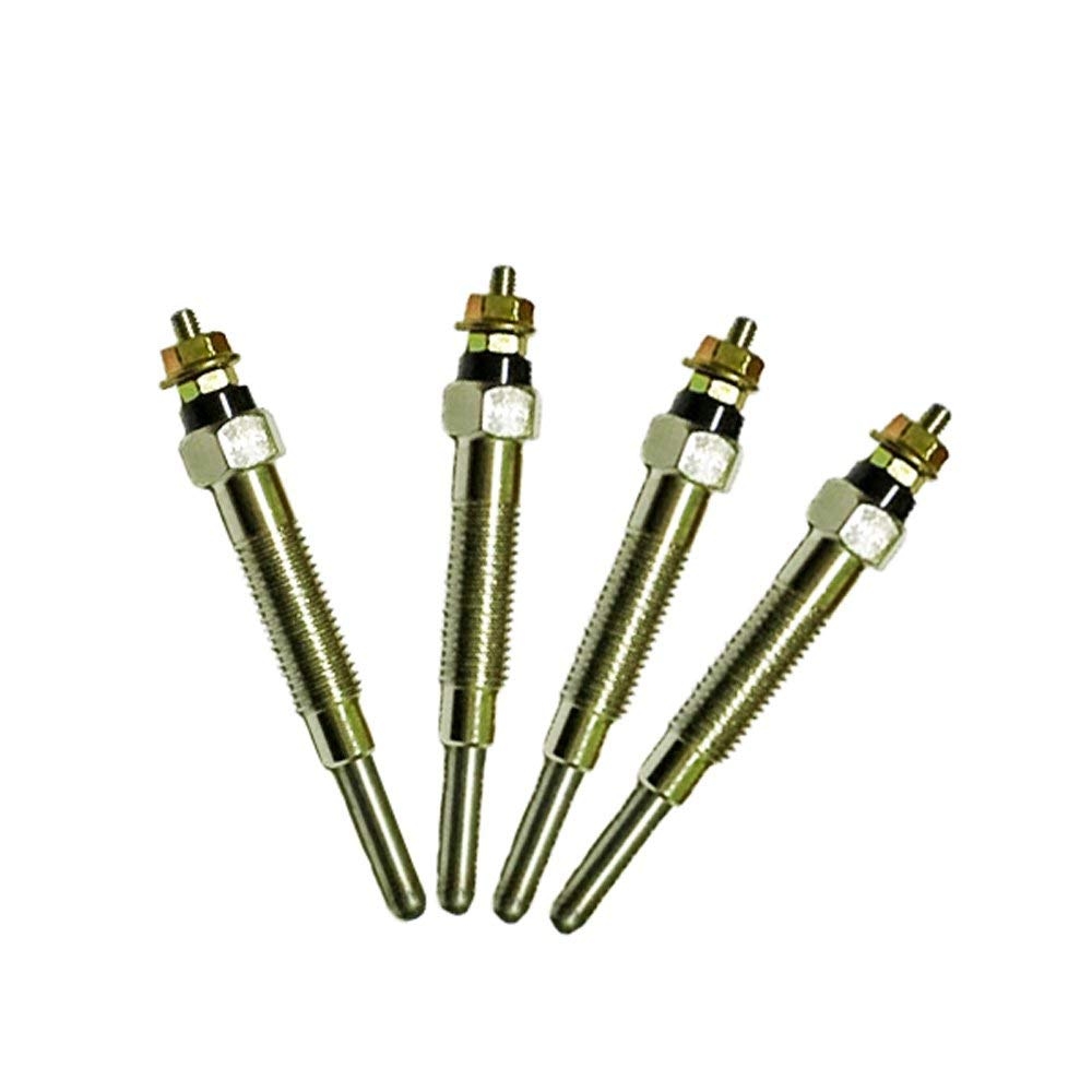 Passend für Mitsubishi S4Q2 S4S Motor Gabelstapler F18B FD28 FD35A - Glow Plug 32A66-04101 4PCS 12V 32A6604101