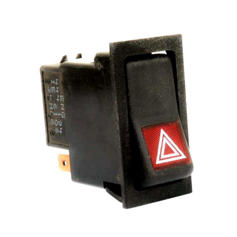Optimiert für Massey Ferguson Traktor 340 342 350 352 355 360 362 365 375 390 390T 396 398 399 - Hazard Rocker Switch 3611532M1 340, 342, 350, 352, 355, 360, 362, 365, 375, 390, 390T, 396, 398, 399