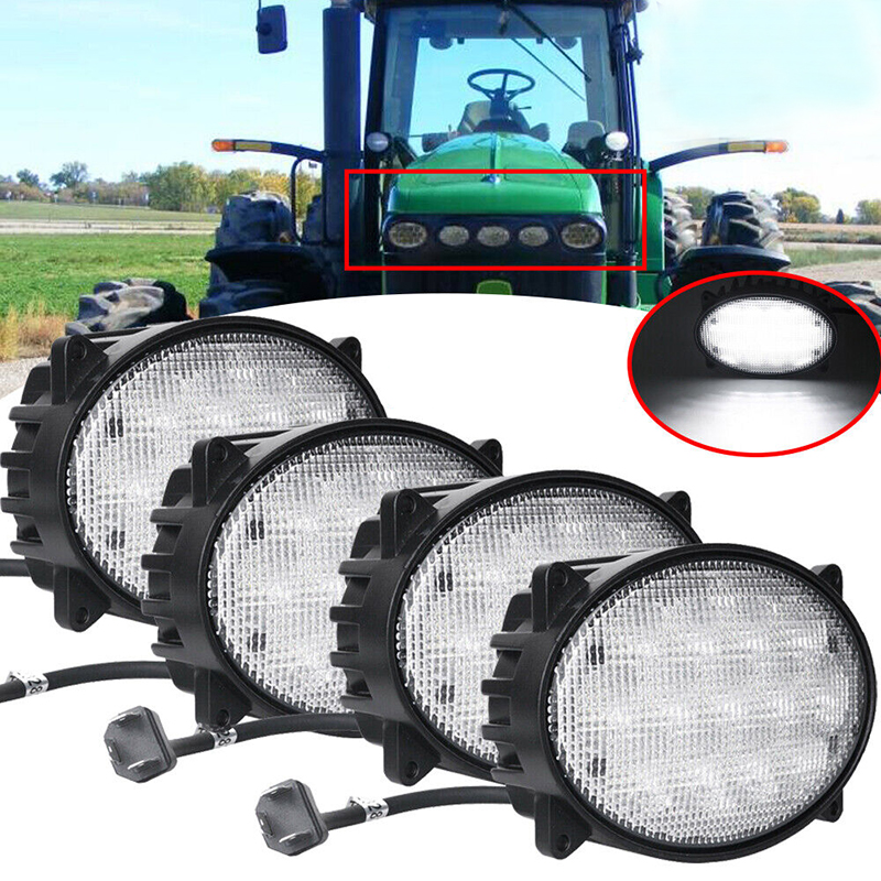 Insbesondere für CASE Combine 5130 6088 6130 7130 8120 9120 - 4 Stück Scheinwerfer 87106352 87106354 5088.5130,6088,6130,7010,7088,7120,7130,7230,8010,8120,8230,9010,9120,9230,AF4077,AF4088,AFX8010 ,420,420 TIER 3.620.625,635
