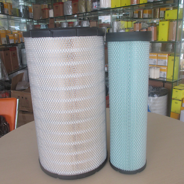 Kompatibel mit Hitachi Bagger ZX330 ZX330-3 ZX350W Luftfilter Element 4459549 und 4459548 A:4459549 B:4459548 ZX330,ZX330-3,ZX350W